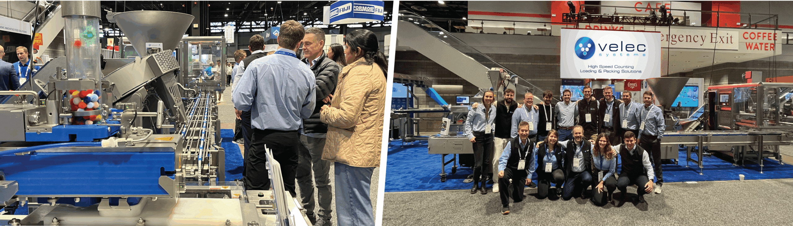 Your Velec Systems Experts — On Site at PACK EXPO 2024